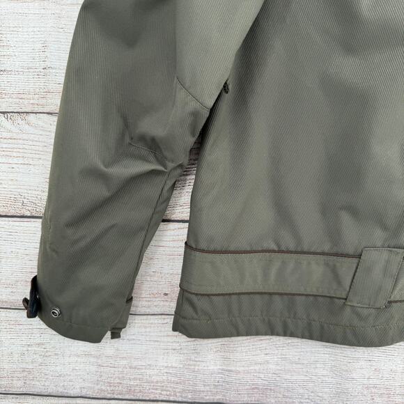 Columbia Convert Snowboard Jacket Womens Medium Olive Green Full Zip - Picture 7 of 12